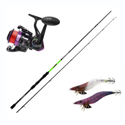 Sim Furius Egi 2.42m #2.0-3.5 + Pioneer Astute 2000 + 2 Shinka Shine #2.5 Sim Furius Egi 2.42m #2.0-3.5 + Pioneer Astute 2000 + 2 Shinka Shine #2.5