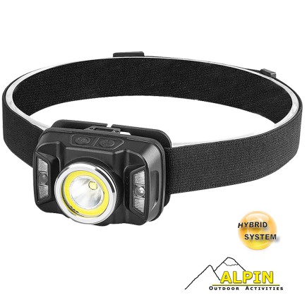 Alpin Επαναφορτιζόμενος με UV COB+Κοκκινο SMD+Hybrid system Alpin Επαναφορτιζόμενος με UV COB+Κοκκινο SMD+Hybrid system