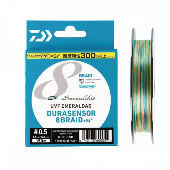 Daiwa Emeraldas Durasensor 8 Braid PE0.6 150m