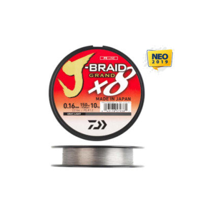 Daiwa J Braid Grand X8 PE1.2 (0.16mm) 275m Daiwa J Braid Grand X8 PE1.2 (0.16mm) 275m
