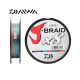 Daiwa J Braid X8 300m PE2.0 (0.20mm) Multicolor