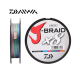 Daiwa J Braid X8 300m PE2.5 (0.22mm) Multicolor