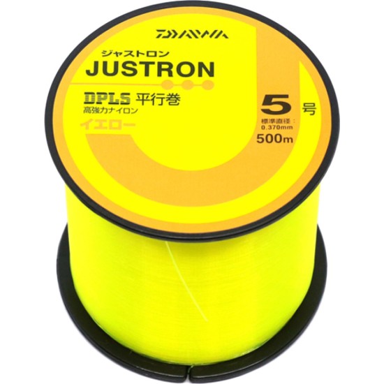 Daiwa Justron 0.37mm 500m Yellow