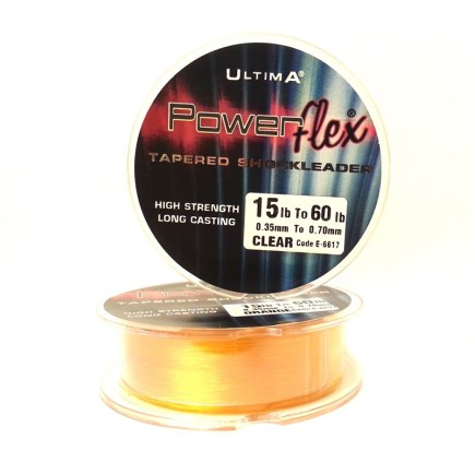 Ultima Powerflex Tapered Shock Leader 0.35-0.70mm Ultima Powerflex Tapered Shock Leader 0.35-0.70mm