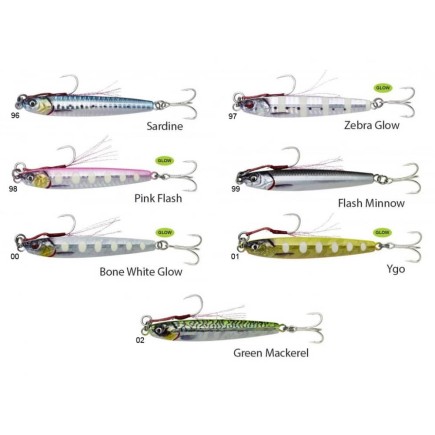 Savage Salt 3D Jig Minnow 46mm 5gr Savage Salt 3D Jig Minnow 46mm 5gr