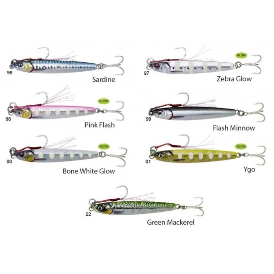 Savage Salt 3D Jig Minnow 68mm 15gr