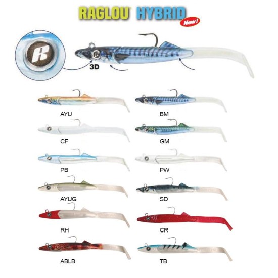 Raglou Hybrid 12cm 25gr Raglou Hybrid 12cm 25gr