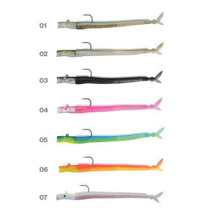 Seika Eel Attack Set Box 150mm 18gr Color 01 Seika Eel Attack Set Box 150mm 18gr Color 01