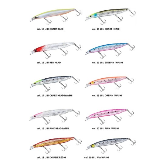 Daiwa SLZ Vertice Laser 14.0cm 28.5gr color 17 Daiwa SLZ Vertice Laser 14.0cm 28.5gr color 17