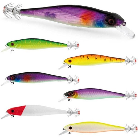 Seika Minnow Squid 105mm 18gr Color 06