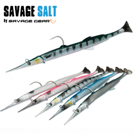 SAVAGE SALT 3D NEEDLEFISH PULSETAIL 14CM 12GR BLUE SAVAGE SALT 3D NEEDLEFISH PULSETAIL 14CM 12GR BLUE