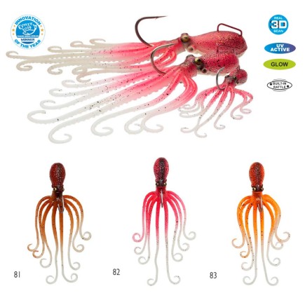 Savage Gear 3D Octopus 35gr color82 Savage Gear 3D Octopus 35gr color82