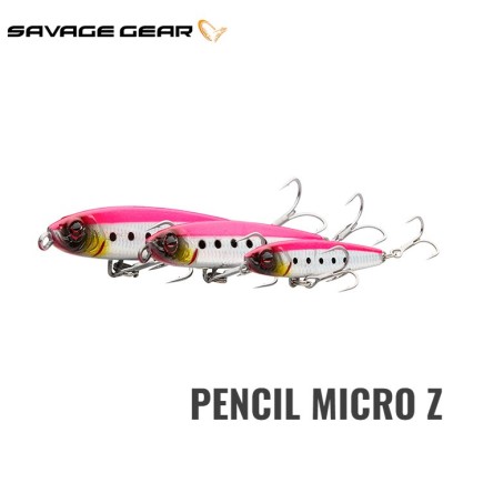 Savage Gear Jig Pencil Micro Pink Glow 10gr Savage Gear Jig Pencil Micro Pink Glow 10gr